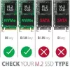 AXAGON ECO PCEM2-N PCIE NVME M.2 Adapter Wewnętrzny Adapter PCI-Express x4 do podłączenia dysku SSD NVMe M.2 do komputera