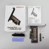 AXAGON ECO PCEM2-N PCIE NVME M.2 Adapter Wewnętrzny Adapter PCI-Express x4 do podłączenia dysku SSD NVMe M.2 do komputera