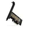 AXAGON ECO PCEM2-N PCIE NVME M.2 Adapter Wewnętrzny Adapter PCI-Express x4 do podłączenia dysku SSD NVMe M.2 do komputera