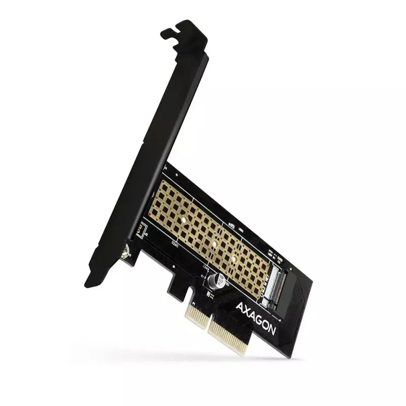 AXAGON ECO PCEM2-N PCIE NVME M.2 Adapter Wewnętrzny Adapter PCI-Express x4 do podłączenia dysku SSD NVMe M.2 do komputera