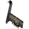 AXAGON ECO PCEM2-N PCIE NVME M.2 Adapter Wewnętrzny Adapter PCI-Express x4 do podłączenia dysku SSD NVMe M.2 do komputera