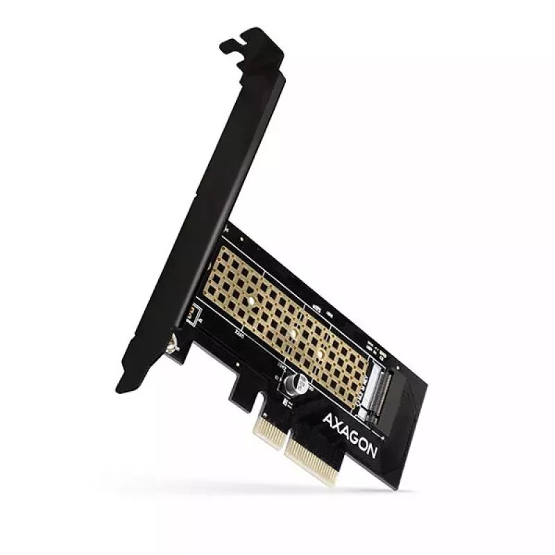 AXAGON ECO PCEM2-N PCIE NVME M.2 Adapter Wewnętrzny Adapter PCI-Express x4 do podłączenia dysku SSD NVMe M.2 do komputera