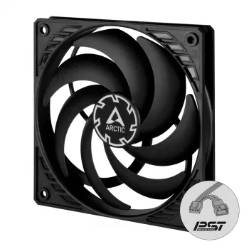 ARCTIC P12 Slim PWM PST Wentylator 120 mm zoptymalizowany pod kątem ciśnienia statycznego, z wbudowanym kablem Y