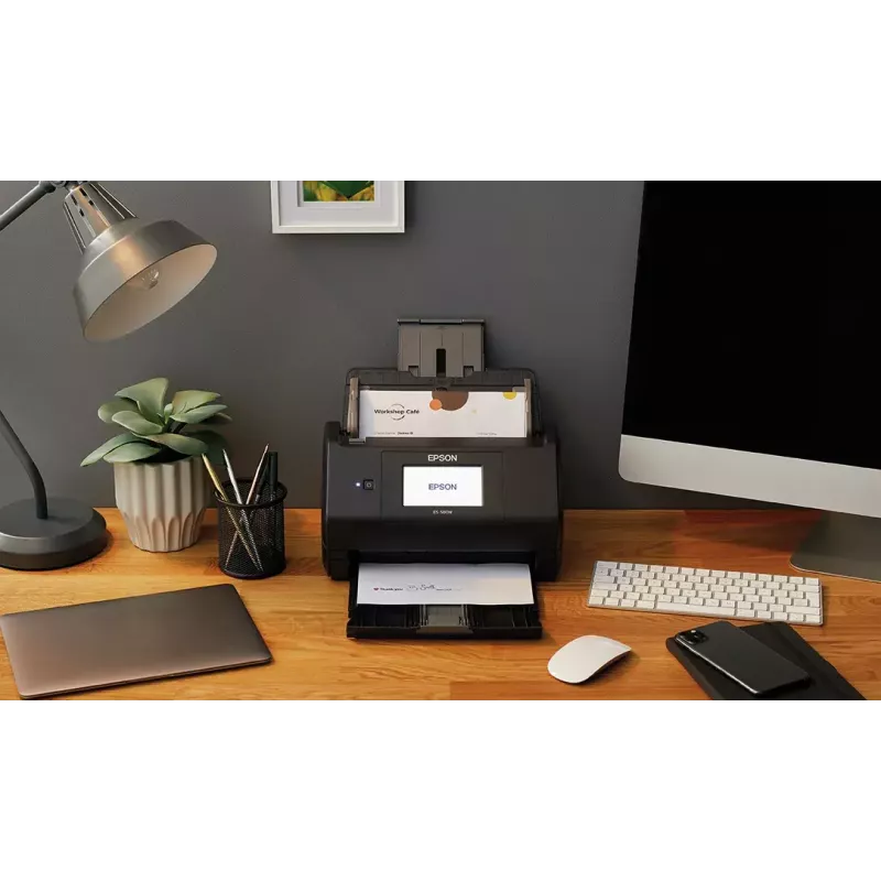 Epson WorkForce ES-580W Skaner arkuszowy 600 x 600 DPI A4 Czarny