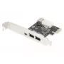 DIGITUS IEEE 1394a karta interfejsu, Pci-e, 3 porty, 1x ext. 1394mini, 2x ext. 1394a porty