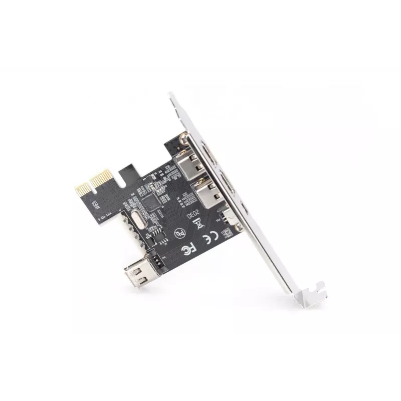 DIGITUS IEEE 1394a karta interfejsu, Pci-e, 3 porty, 1x ext. 1394mini, 2x ext. 1394a porty