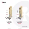CLUB3D USB3.2 Gen1 Type-C do Dual Link DVI-D HDCP OFF wersja aktywnego adaptera M/F do Apple Cinema Displays