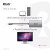 CLUB3D USB3.2 Gen1 Type-C do Dual Link DVI-D HDCP OFF wersja aktywnego adaptera M/F do Apple Cinema Displays
