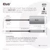 CLUB3D USB3.2 Gen1 Type-C do Dual Link DVI-D HDCP OFF wersja aktywnego adaptera M/F do Apple Cinema Displays