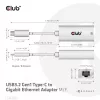 Adapter USB3.2 Gen1 Type-C na Gigabit Ethernet CLUB3D CAC-1519