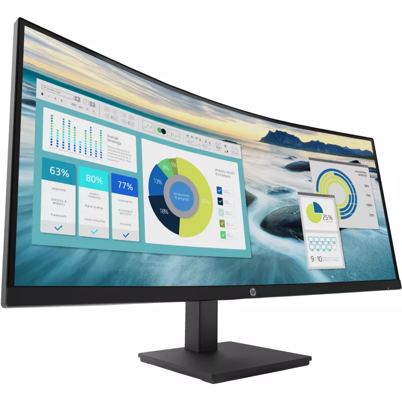 Monitor HP P34hc G4 34 cali Wide Quad HD LCD 3440 x 1440