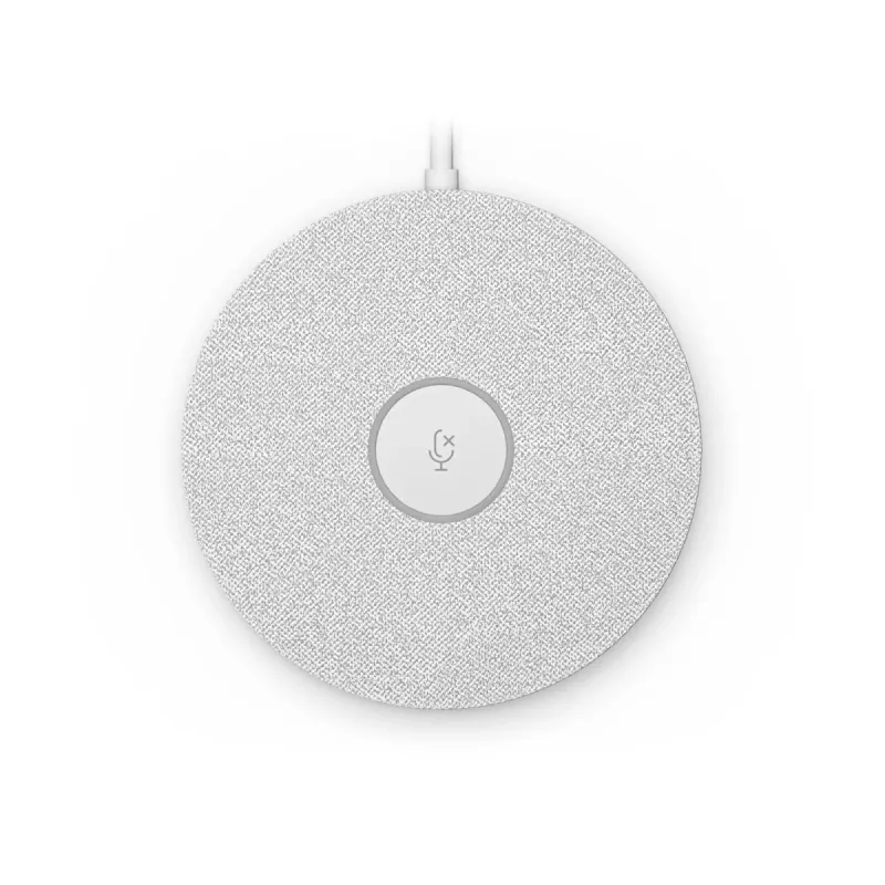 Logitech Rally Mic Pod, biały