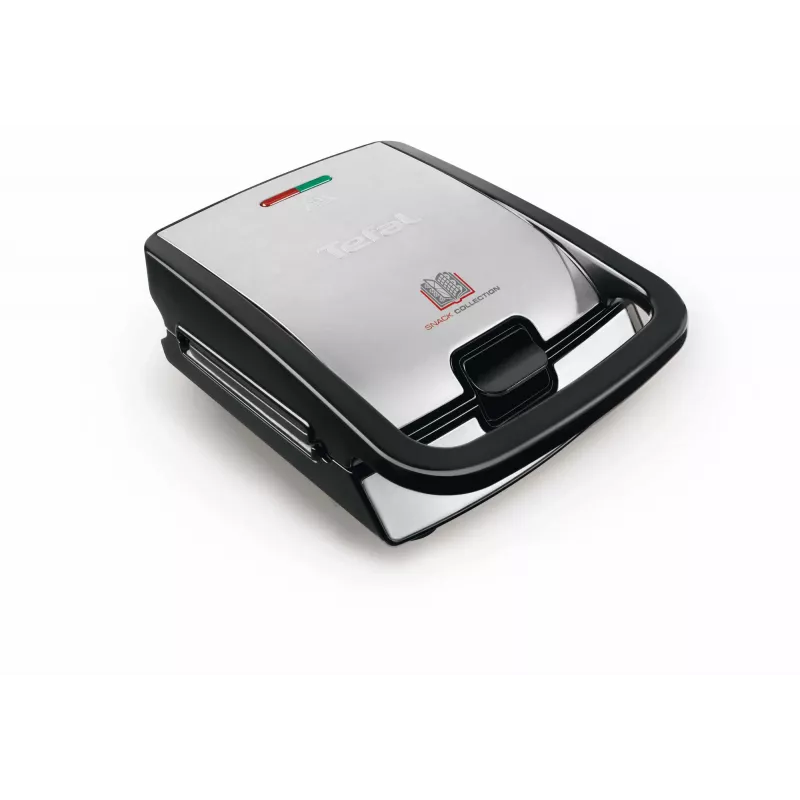 Tefal SW854D opiekacz do kanapek 700 W Czarny, stal nierdzewna