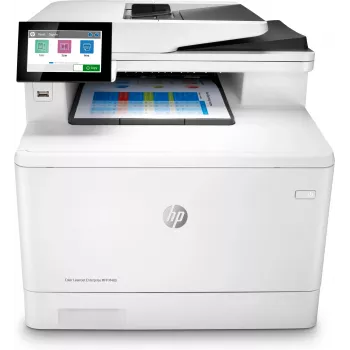 HP Kolor LaserJet Enterprise MFP M480f, Laser, druk kolorowy, 600 x 600 DPI, A4, druk bezpośredni, biały, czarny