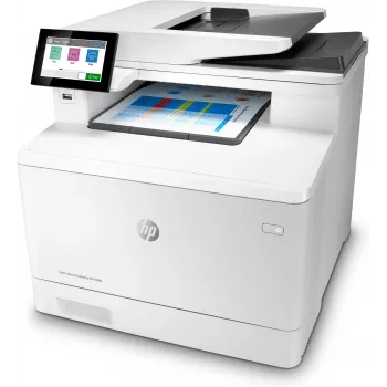 HP Kolor LaserJet Enterprise MFP M480f, Laser, druk kolorowy, 600 x 600 DPI, A4, druk bezpośredni, biały, czarny