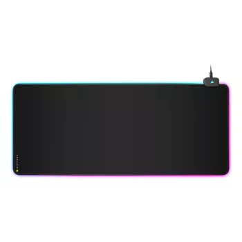 Podkładka pod mysz gamingowa CORSAIR MM700 RGB — 930×400 mm, grubość 4 mm, gumowa podstawa, podświetlenie LED zasilane przez USB, czarna