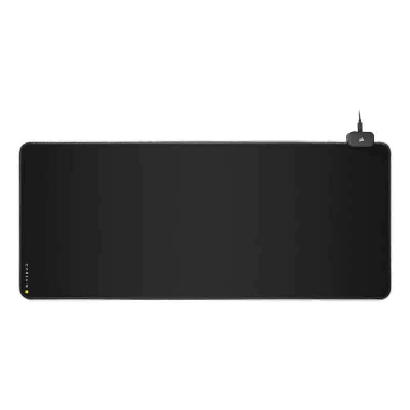 Podkładka pod mysz gamingowa CORSAIR MM700 RGB — 930×400 mm, grubość 4 mm, gumowa podstawa, podświetlenie LED zasilane przez USB, czarna