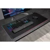 Podkładka pod mysz gamingowa CORSAIR MM700 RGB — 930×400 mm, grubość 4 mm, gumowa podstawa, podświetlenie LED zasilane przez USB, czarna