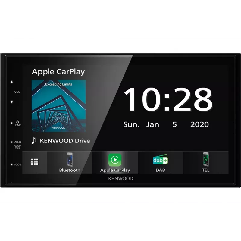 Kenwood Moniceiver DMX5020DABS Czarny Bluetooth