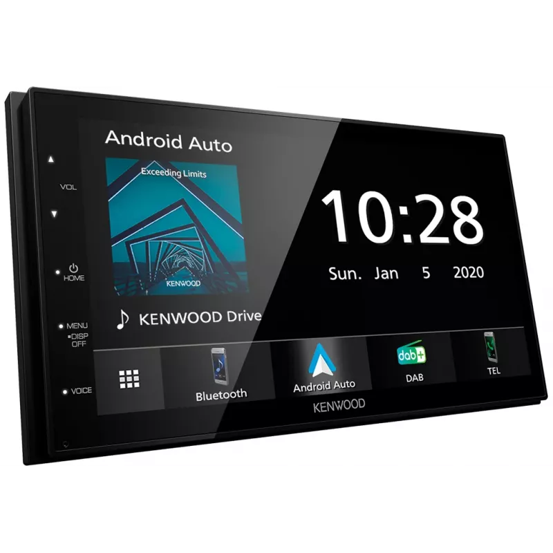 Kenwood Moniceiver DMX5020DABS Czarny Bluetooth