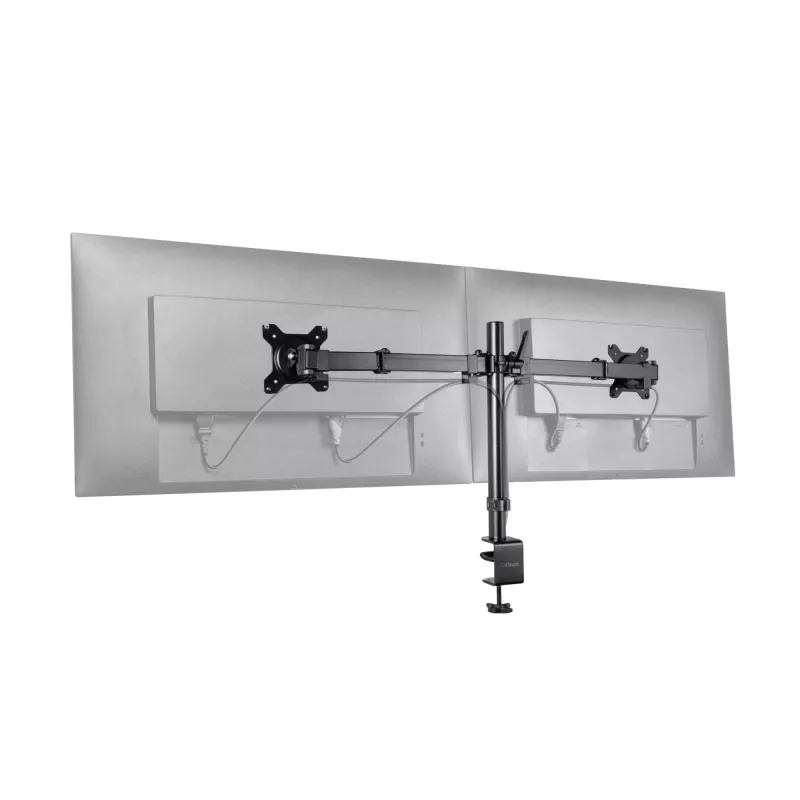 Trust GXT 1120 Mara Dual Monitor Arm 81.3 cm (32 inch) Desk Czarny