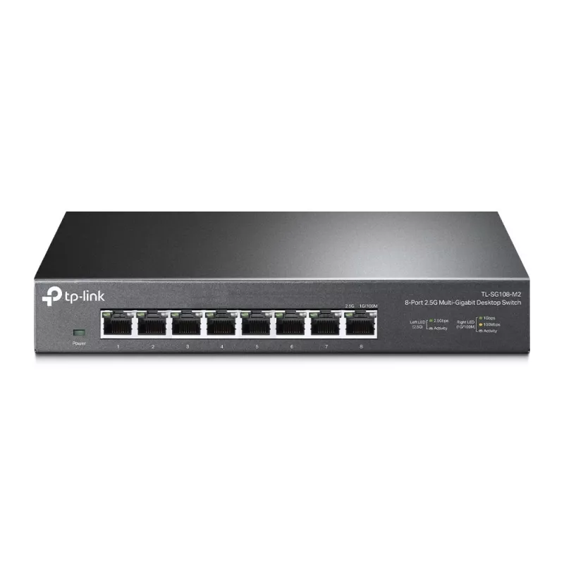 Niezarządzalny przełącznik TP-Link TL-SG108-M2 8-portowy 2.5G Desktop