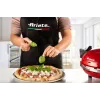 Maszynka do pizzy Ariete 0909/10 1200 W czarno-czerwona 1 pizza 33 cm
