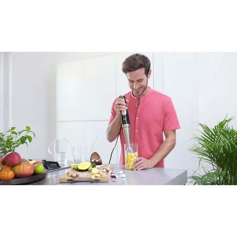 Braun MultiQuick 9 MQ 9135XI 0,6 L Blender ręczny 1200 W Czarny, Stal nierdzewna