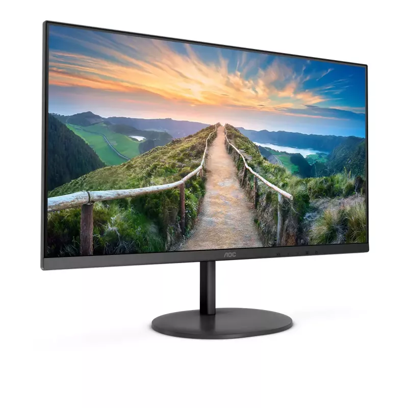 Monitor komputerowy AOC V4 Q24V4EA 60,5 cm (23,8 cala) 2560 x 1440 pikseli 2K Ultra HD LED Czarny
