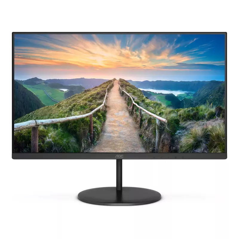 Monitor komputerowy AOC V4 Q24V4EA 60,5 cm (23,8 cala) 2560 x 1440 pikseli 2K Ultra HD LED Czarny