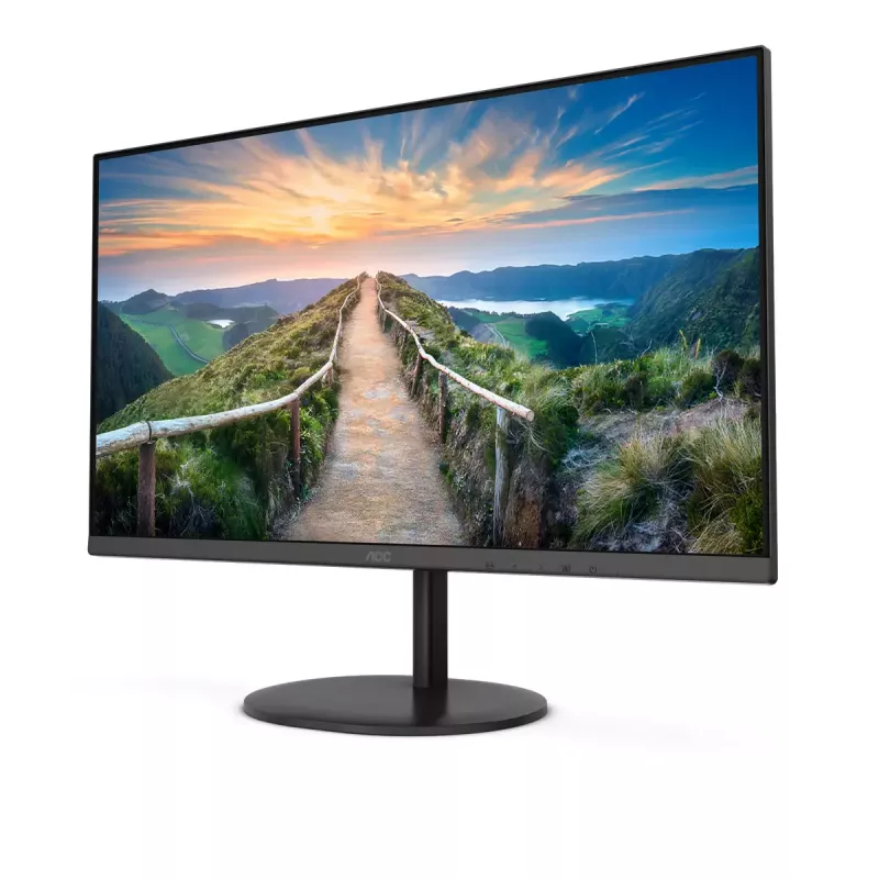 Monitor komputerowy AOC V4 Q24V4EA 60,5 cm (23,8 cala) 2560 x 1440 pikseli 2K Ultra HD LED Czarny