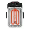 Tefal Oleoclean Pro Inox & Design FR8040 Pojedynczy 3.5 L 2300 W Czarny, Stal nierdzewna