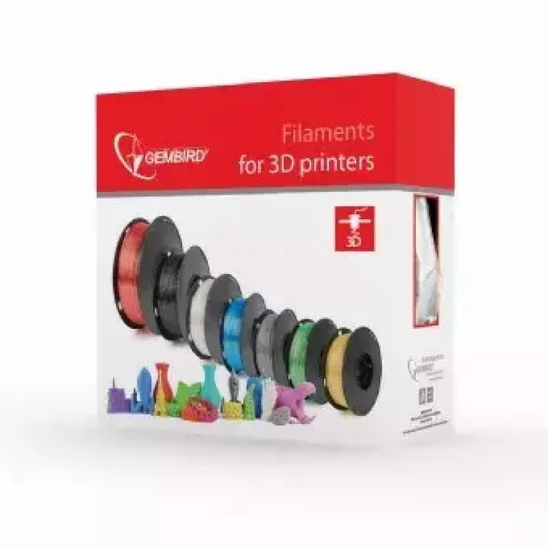 Filament GEMBIRD PLA-PLUS, zielony, 1,75 mm, 1 kg