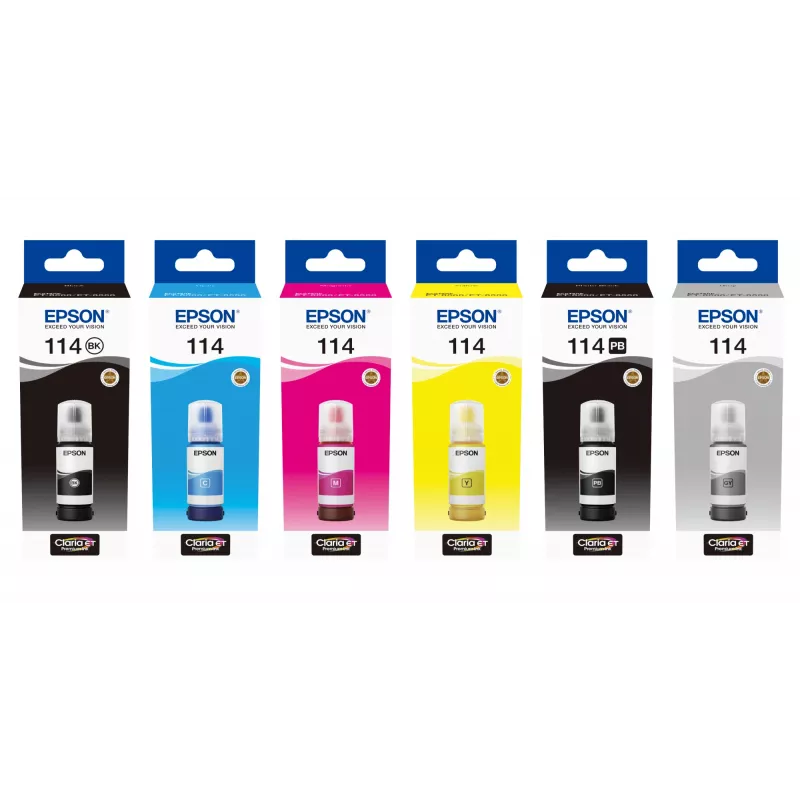 Cartridge Epson 114 2300 Czarny Refill C13T07A140