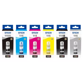 Butelka z tuszem Epson 115 ECOTANK C13T07D34A magenta