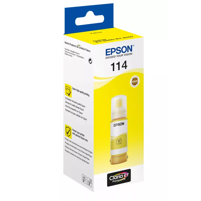 Kartridż Epson 114 70 ml żółty