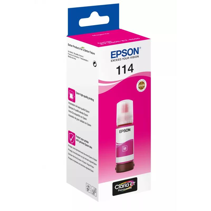 Kaseta Epson 114 magenta C13T07B340