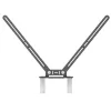 Uchwyt do monitora Logitech TV Mount for Video Bars czarny kompatybilny z VESA