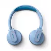 Słuchawki Philips TAK4206BL/00 przewodowe/bezprzewodowe, nauszne, do rozmów i muzyki, USB Type-C, Bluetooth, niebieskie