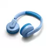 Słuchawki Philips TAK4206BL/00 przewodowe/bezprzewodowe, nauszne, do rozmów i muzyki, USB Type-C, Bluetooth, niebieskie