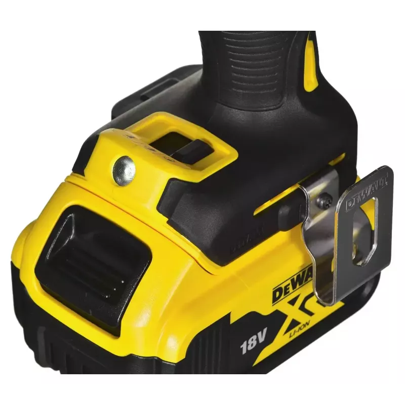 Bezprzewodowy zestaw elektronarzędzi DeWalt DCK266P2T — 18V, 2×5.0Ah akumulatory, zakrętarka udarowa i wiertarko-wkrętarka, ładowarka, walizka