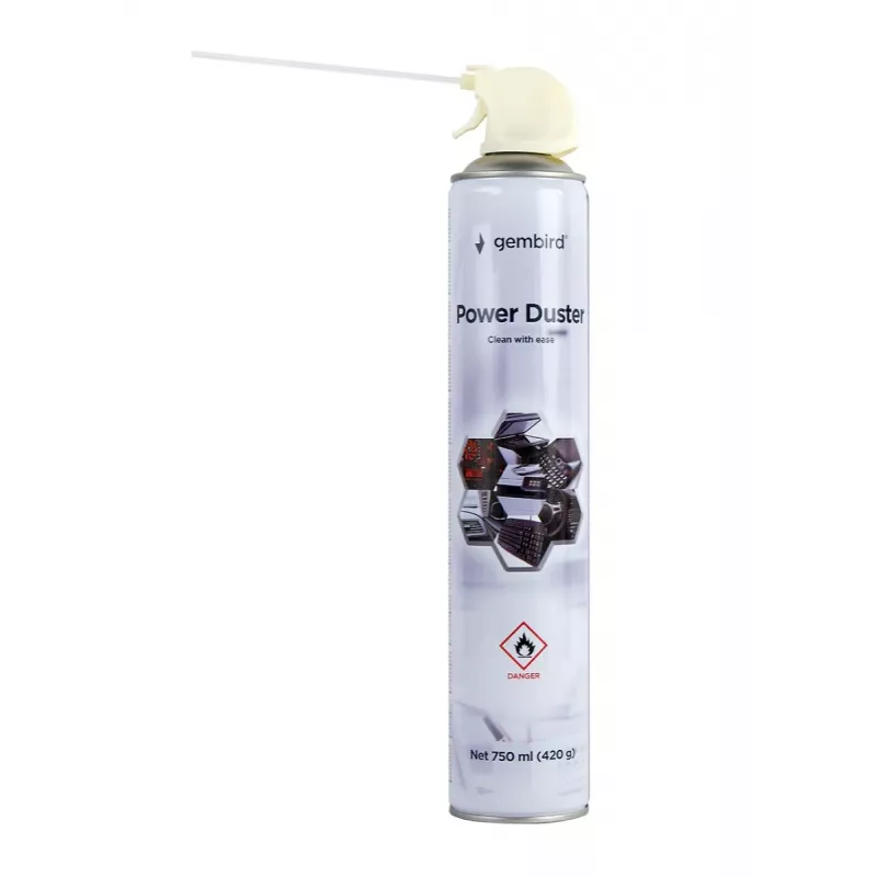 Gembird CK-CAD-FL750-01 Sprężone powietrze do usuwania kurzu, 750 ml