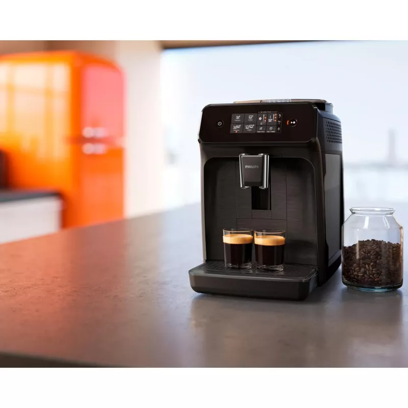 Ekspres do kawy Philips EP1200/00 — w pełni automatyczny, zbiornik na wodę 1,8 l, 15 barów, ceramiczny młynek, pojemnik na ziarna 275 g