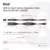 Kabel aktywnego repeatera CLUB3D USB 3.2 Gen1 10 m / 32.8ft M/F 28AWG