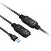 CLUB3D USB 3.2 Gen1 aktywny kabel repeater 15 m/ 49.2 ft M/F 28AWG