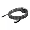 CLUB3D USB 3.2 Gen1 aktywny kabel repeater 15 m/ 49.2 ft M/F 28AWG