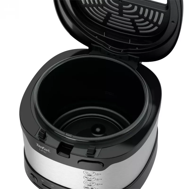 Tefal Uno FF215D Pojedyncza 1,8 l Wolnostojąca 1600 W Frytkownica Czarna, Stal nierdzewna