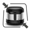 Tefal Uno FF215D Pojedyncza 1,8 l Wolnostojąca 1600 W Frytkownica Czarna, Stal nierdzewna