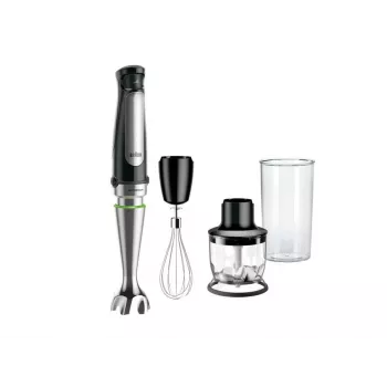 Braun MQ 7025X 0.6 L Blender ręczny 1000 W Czarny, stal nierdzewna