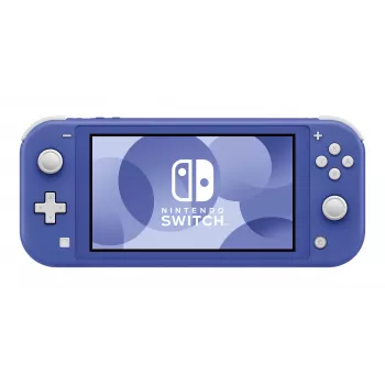 Nintendo Switch Lite, Nintendo Switch Lite, NVIDIA Custom Tegra, niebieski, analogowy / cyfrowy, przycisk Home, przycisk zasilania, przyciski